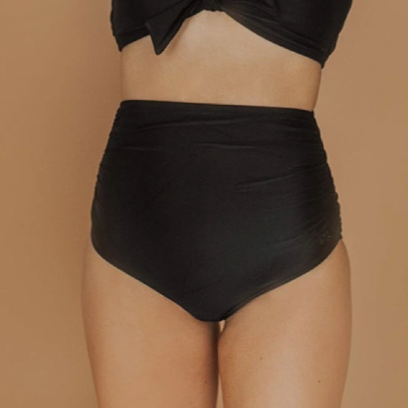 ALBION RUCHED HIGH-WAISTED BOTTOMS - Picture 2 of 7